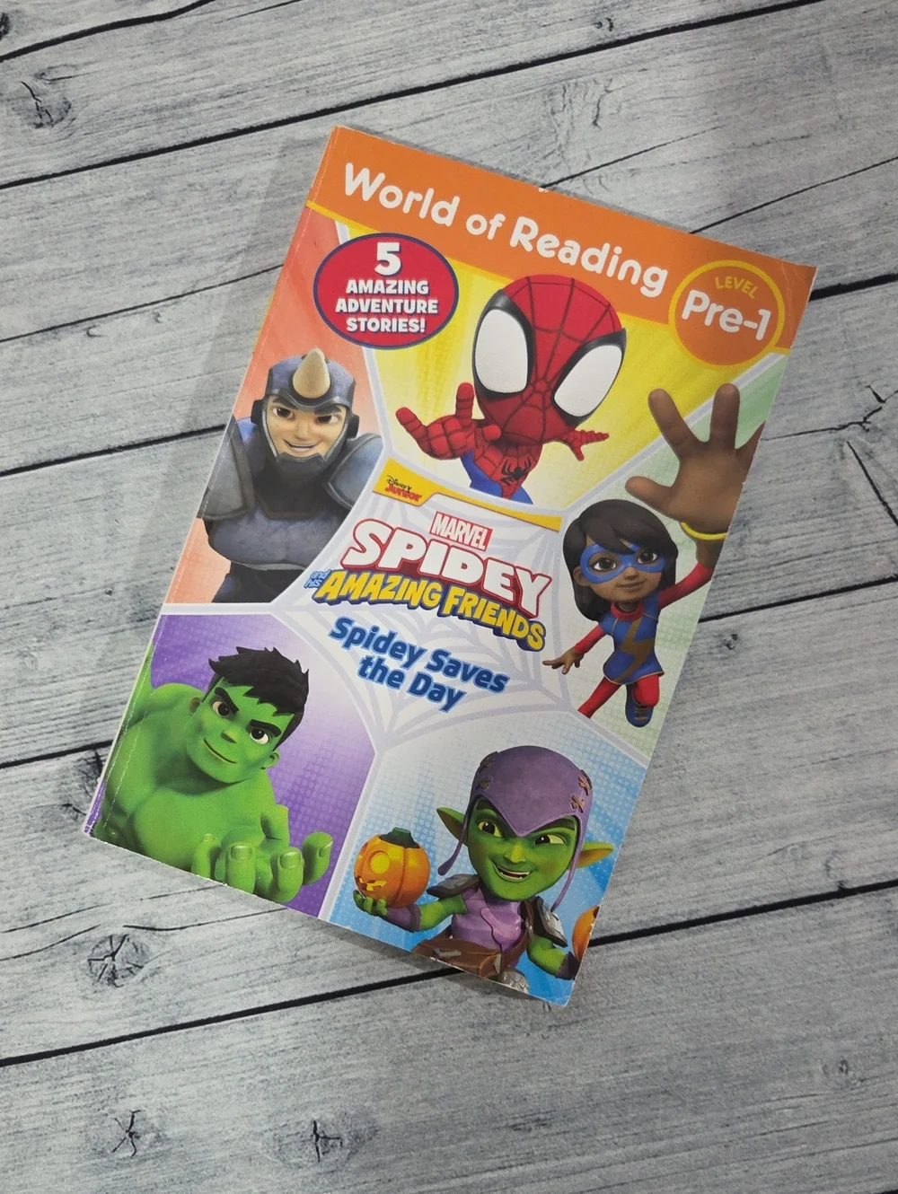 Marvel Spidey And His Amazing Friends Pre-1 Reading Kids Book
